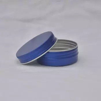 50 шт. синего цвета, 30 мл, алюминиевая банка, 30 г, алюминиевый жестяной контейнер, 30 мл, косметическая банка, 30 г, банка для крема