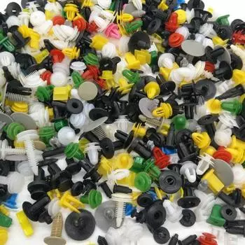 50 шт. смешанные автомобильные крепления для автомобильного бампера, фиксатор, заклепка, дверная панель, подкрылок для крыла