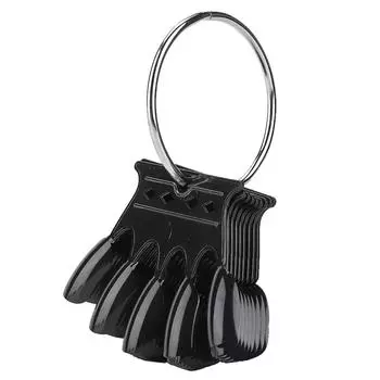 50 шт. Советы по практике дизайна ногтей, маникюрный гель-лак, цветной дисплей, инструмент для демонстрации лака для ногтей 2# чёрный