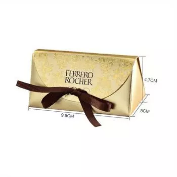 50 шт. свадебных сувениров и бумажные подарки на рождение ребенка, коробки конфет, свадебные сувениры, пакеты для конфет, подарочные принадлежности 9.8x5x4.7cm глубокий/сапфировый