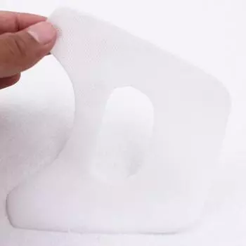 50 шт., ткань для рта, подушечка для слюны, отбеливание зубов, защитная подушечка для отбеливания, нетканый материал