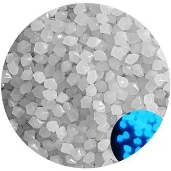 50 шт. уличные светящиеся камни светятся в темноте садовая галька украшение аквариума B