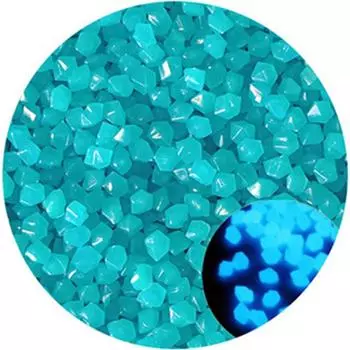 50 шт. уличные светящиеся камни светятся в темноте садовая галька украшение аквариума C