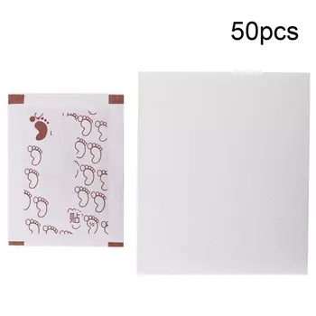 50 шт., унисекс, патч для снятия усталости, детоксикация, удаление сырости, наклейка для ног, 50 шт.