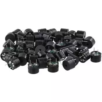 50 шт. Универсальный пассивный зуммер электромагнитное сопротивление 16 Ом пассивный зуммер сигнализация динамик зуммер