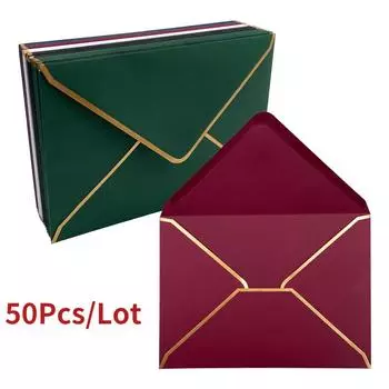 50 шт./упак. 18,5 см x 13,5 см конверты Пномпень свадебные приглашения конверт сумка