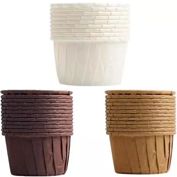 50 шт./упак. Бумажные стаканчики для кексов, обертки для кексов, формочки для выпечки, коробки для кексов, формочки для торта, инструменты для самостоятельного приготовления торта, кухонные принадлежности для выпечки шоколадный