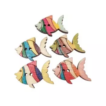 50 шт./упак. милые мультяшные кнопки защиты окружающей среды в виде пчелы