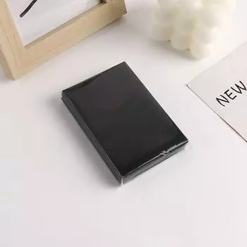 50 шт./упак. сумка для фотокарточек, защитная сумка для хранения фотокарточек Idol чёрный