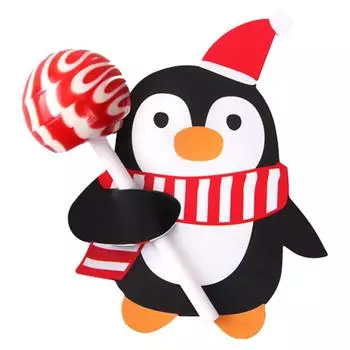 - 50 шт. Упаковка для конфет, мультяшная рождественская упаковка, перерабатываемая своими руками для детей, GIF penguin