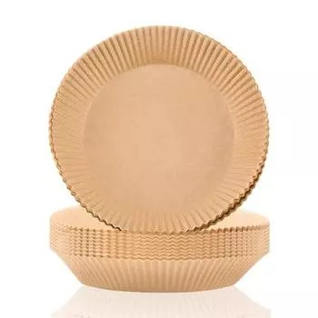 50 шт. Водонепроницаемая пергаментная бумага для фритюрницы, термостойкая, антипригарная, для впитывания масла при жарке, барбекю, кемпинге