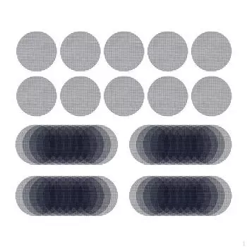 50 шт. в упаковке сетчатая подложка для цветочного горшка дренажный слой садовый инструмент барьер для горшка сетка коврик простая установка S