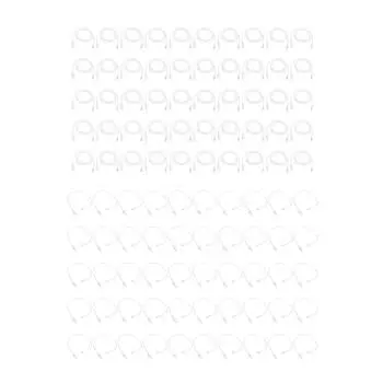 50 шт. ветеринарная инфузионная трубка игла удлинитель шланга трубка для крупного рогатого скота овец лошадей свиней ветеринарный Sy 25cm / 9.8in