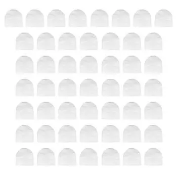 50 шт. внутренние конверты для виниловых пластинок пылезащитные устойчивые к царапинам антистатические пластиковые с круглым дном EP 7inch