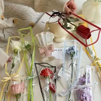 50 шт. водонепроницаемая упаковочная бумага упаковочные материалы букет упаковочный материал День святого Валентина белый