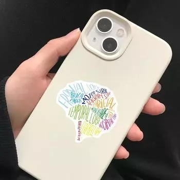 50 шт. водонепроницаемые наклейки Diy Graffiti, мультяшные человеческие органы, симпатичные медицинские анатомические наклейки для ноутбука, гитары, телефона, детской игрушки