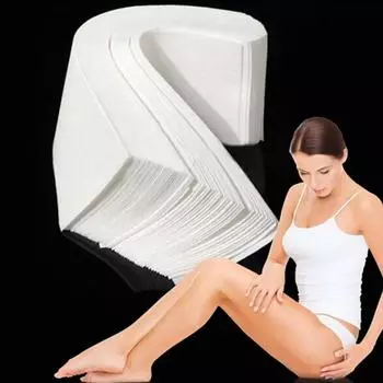 50 шт. восковые полоски для удаления волос, нетканые рулоны бумаги для депиляции тела, высококачественные полоски для удаления волос, рулон бумаги