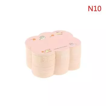 50 шт. заколки для волос, заколки для волос, крафт-бумага, форма облака, дисплей, упаковка, бирки