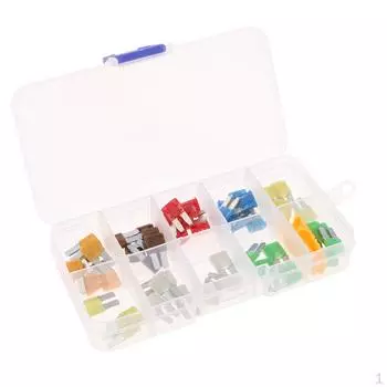 50 шт., запасные автомобильные предохранители мини-размера ATA 5A-30A