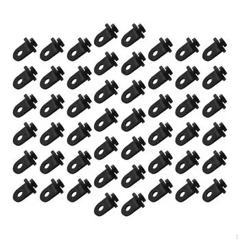 50 шт. зажимов для теплиц, аксессуары для вешалок для растений, нейлоновый крючок, фиксация затенения