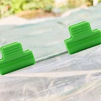 50 шт. зажимов для теплицы с фиксированной функцией для рамной трубы 11/16 мм 11mm