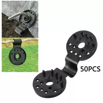 50 шт., зажимы для брезента для палатки, брезентовые зажимы, чехол для бассейна, тент, тканевая ручка с застежкой