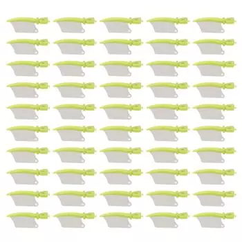 50 шт. зубных межзубных клиньев из нержавеющей стали, термостойкий стоматологический матричный материал, инструмент S