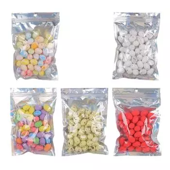 50 штук пасхальных пенопластовых яиц, искусственные яйца, декор для вечеринки, детские мини-игрушки для белый