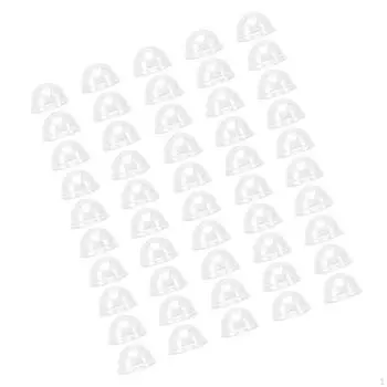 50 штук прозрачных крышек-куполов для выпечки на годовщину, день рождения