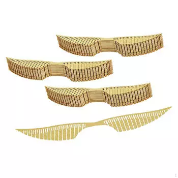 50 штук шоколадного украшения Wing Glitter Innovative Party Hollow style B