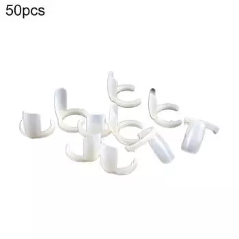 50 штук УФ-геля популярный цветной дисплей для дизайна ногтей в стиле кольца накладные ногти