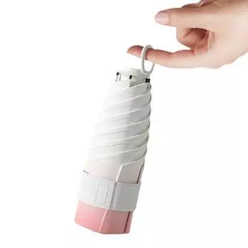 50% скидка на мини-зонт, постепенно меняющийся виниловый солнцезащитный зонт, зонт, зонт, сверхлегкий переносной женский зонт