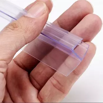 50 см * 2 шт., уплотнитель для ванной комнаты, уплотнитель для двери душа, 6/8/10/12 мм, дефлектор воды, уплотнитель для экрана для душа, полоска для двери H 6mm50cm*2pcs