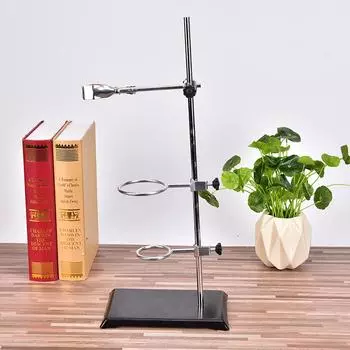 50 см химическая лаборатория ретортная подставка подставка для лабораторной колбы зажим + 3 кольцевых зажима