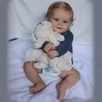 50 см кукла Мэдди Реборн Кукла Реборн Детская игрушка чёрный