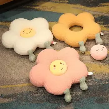 50 см милый цветок растения плюшевая игрушка подушка мягкая диванная подушка милый девочка ребенок день рождения компаньон подарок креативное украшение 50cm розовый