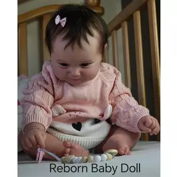 50 см мягкая и силиконовая кукла для всего тела, кукла реборн для маленьких девочек, Мэдди, мягкая 3D кожа, несколько слоев, живопись, видимые вены