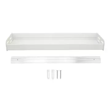 50 см настенная полка для специй многофункциональный настенный органайзер настенная полка для хранения для кухни ванной комнаты белый