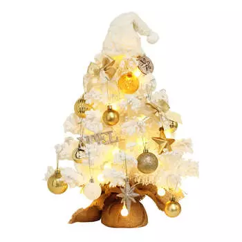 50 см настольное украшение на рождественскую елку мини-украшение на рождественскую елку со светодиодом для рождественского украшения