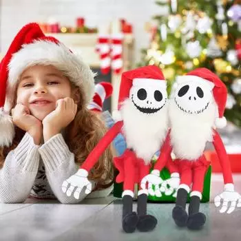 50 см плюшевая кукла на Хэллоуин, кукла для украшения дома в стиле Хэллоуина, кукла для подарка детям One Size красный