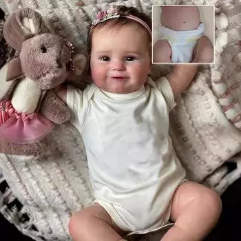 50 см полностью черная пластиковая водонепроницаемая успокаивающая кукла Rebirth Girl, мягкое тело, вручную нарисованные видимые вены, реалистичный 3D-тон кожи, игрушка в подарок