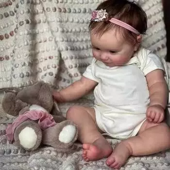 50 см полностью клеевая водостойкая имитация куклы-младенца Мэдди кукла раннего детства игрушка-компаньон 50cm белый