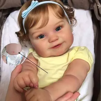 50 см полностью виниловое тело куклы-девочки Reborn, реалистичная 3D кукла с высокоцветной росписью, имитация кожи, яркая кукла Rebirth, можно купать, детские игрушки для игр в домике 50cm full silicoen girl