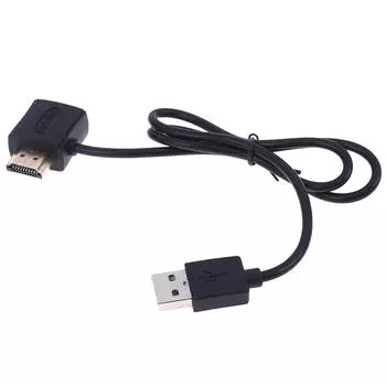 50 см USB 2.0 HDMI между мужчинами и женщинами адаптер удлинитель соединительный кабель питания чёрный