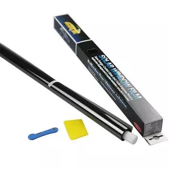 50 см X 6 м/50 см X 3 м 1/5/15/25/35/50 процентов VLT оконная пленка наклейка на стекло солнцезащитная пленка для автомобиля УФ-защитная пленка наклейка пленка B 1 Percent Clear