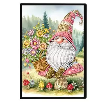 50 страниц A5 Блокнот для алмазной живописи DIY Гоблин Специальная форма алмазной живописи Творческий дневник Блокнот Дети Студенты Ремесло WXB199