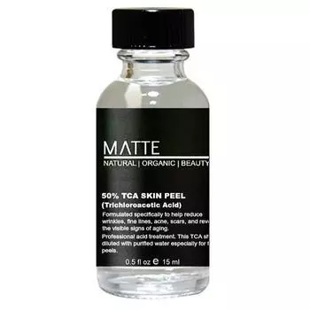 50% TCA Skin Peel Kit 15 мл матовый косметический набор для пилинга кожи с кислотой для удаления шрамов, татуировок, морщин и тонких линий, 1 шт.