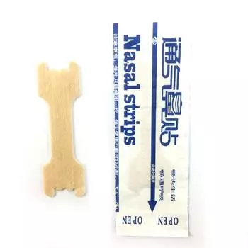 50 упаковок назальных полосок против храпа, помогающих лучше спать и дышать, остановить храп one size