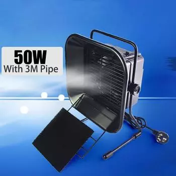 50 Вт 220 В припой поглотитель дыма паяльник рабочий паяльник вентилятор для курения с фильтром-губкой экстрактор воздушный фильтр экстрактор дыма