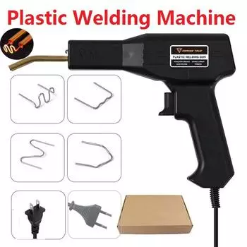 50 Вт пластиковый сварочный аппарат для ремонта бампера автомобиля, 200 шт./800 шт. горячий комплект для сварки скобами для ремонта автомобиля 200pcs US PLUG